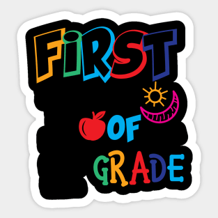 first day of pre-k grade Sticker